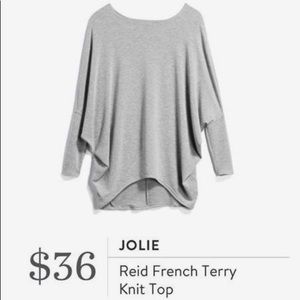 Stitch Fix Jolie Reid French Terry Knit Top, XL